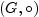 $ (G,\circ)$